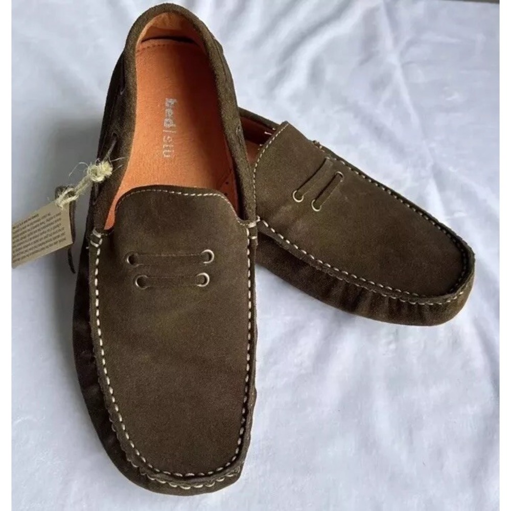 Bed Stu Loafers Men's Size 8.5 Brown Driving Shoes Moccasins Slip On Casual NWT